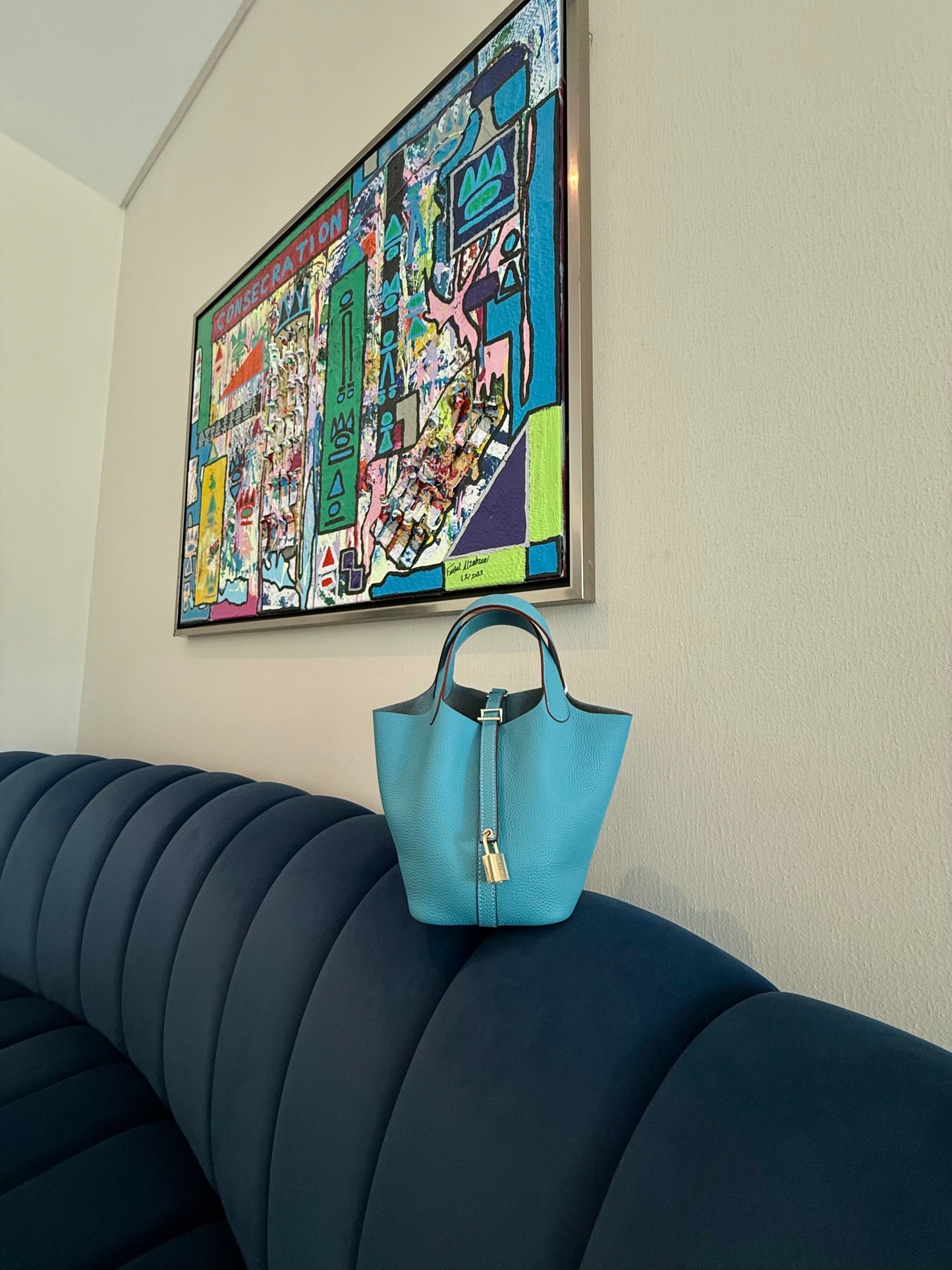 Sky blue 18cm