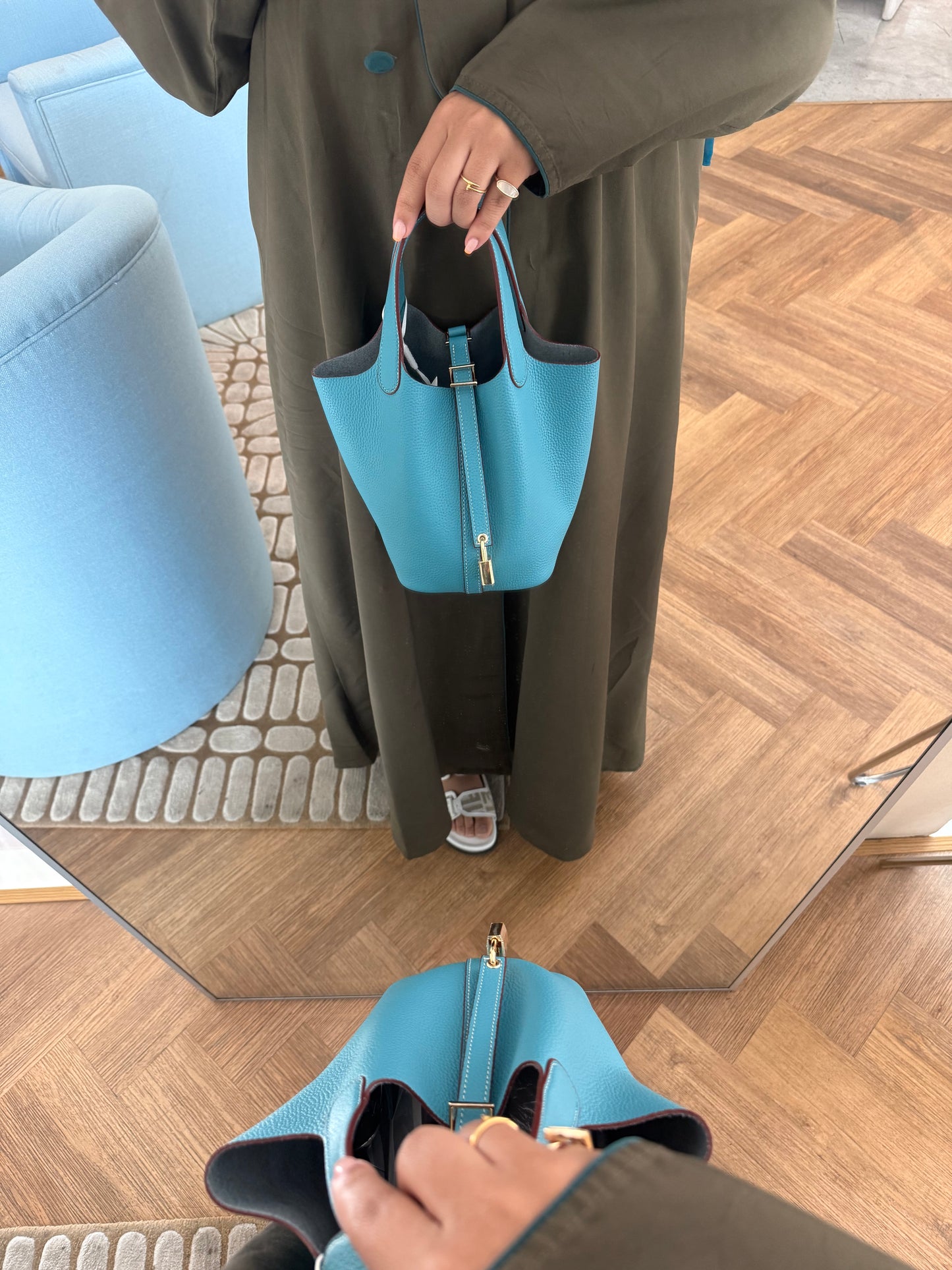 Sky blue 18cm